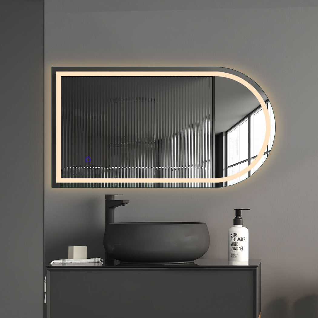 EMITTO Arch Wall Mirror LED Lighted 60*100cm 60x100