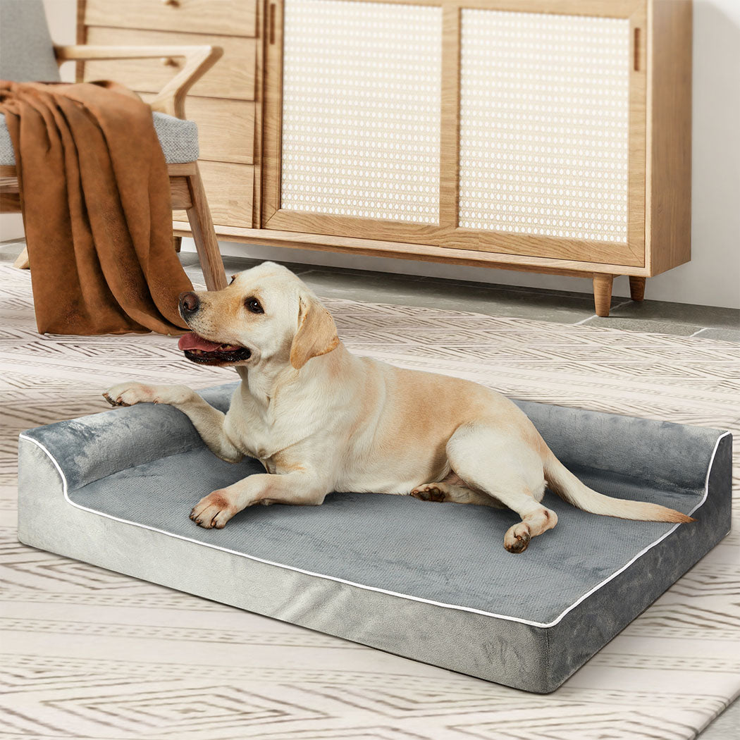 Pawz Orthopedic Dog Bed XL Grey-1942353669529931783