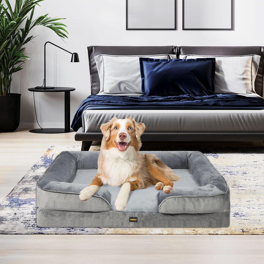 PaWz Memory Foam Pet Sofa Bed Cushion L Large-1942352755431706631