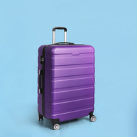 Slimbridge 28" Luggage Case Suitcase Purple 28 inch