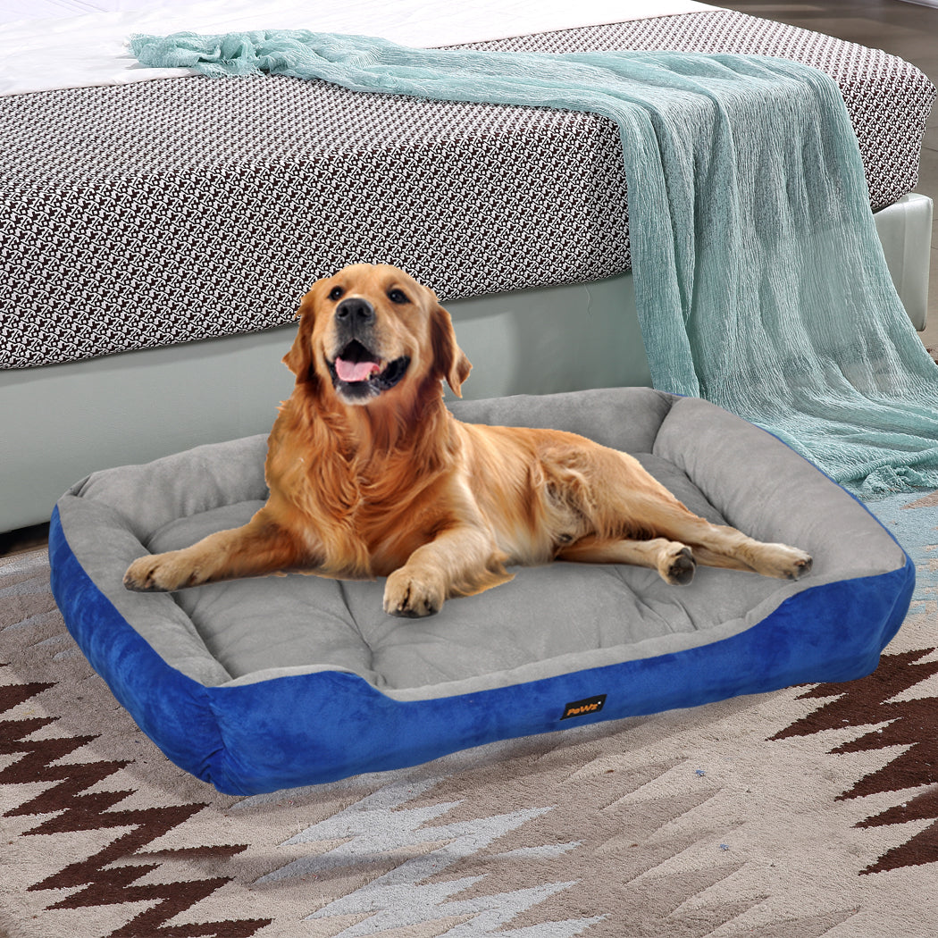 PaWz Pet Bed Dog Beds Bedding Mattress XL Navy X-Large-1942353042154328071