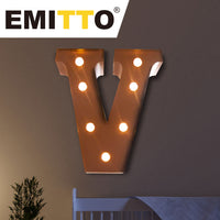 LED Metal Letter Lights Free Standing