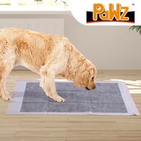 PaWz 50 Pcs 60x60cm Charcoal Pet Puppy Medium Brown