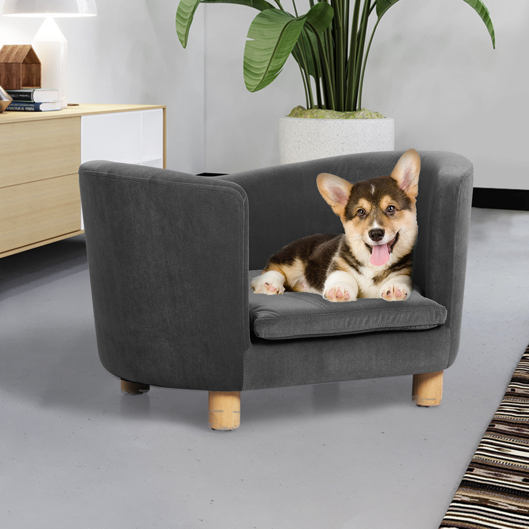 PaWz Luxury Elevated Sofa Anti-slip Grey-1942353084256751623