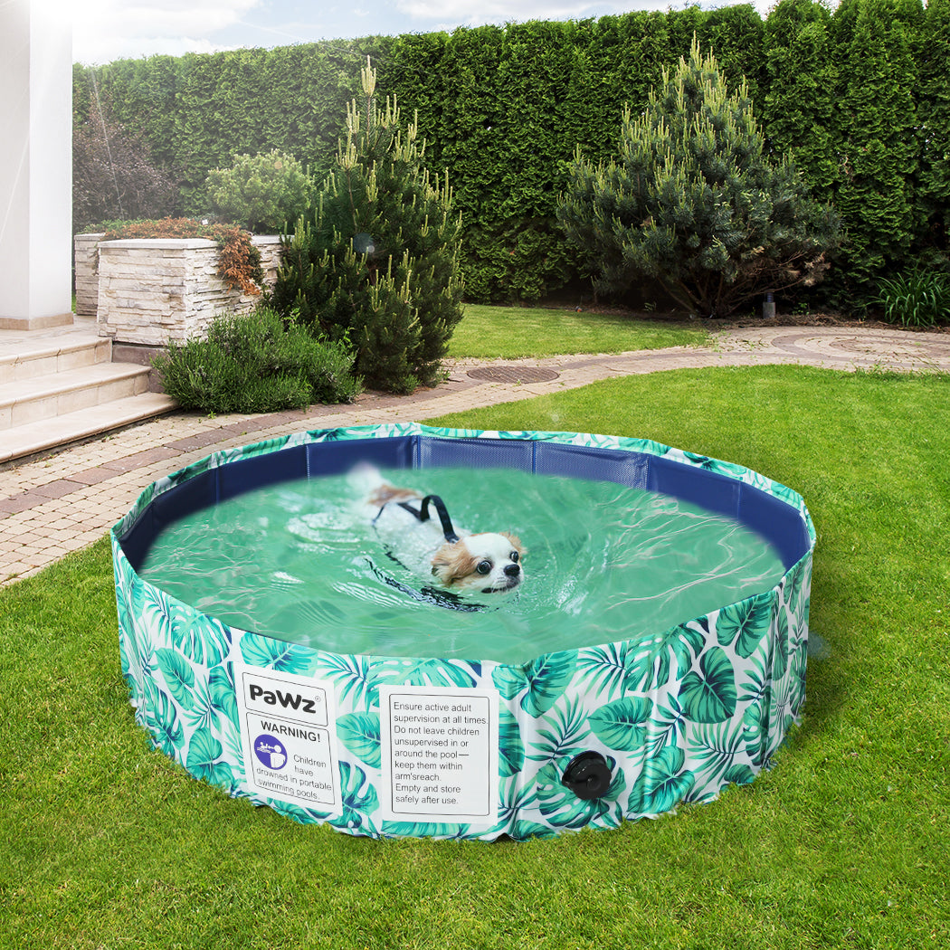 PaWz 80cm Pet Dog Swimming Pool Cat M Medium-1942352751098990599