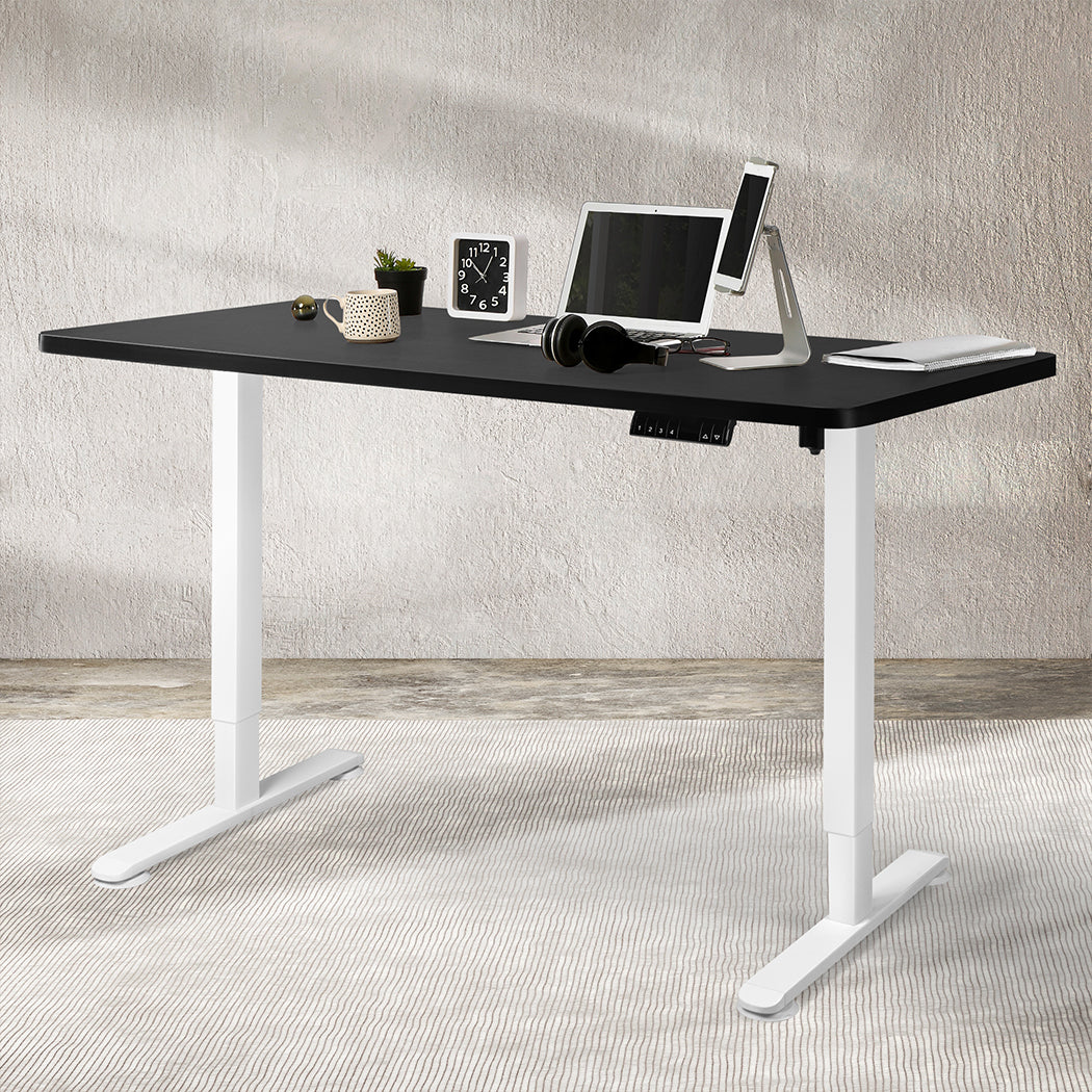 Levede Motorised Standing Desk Height 120cm Black 800x 1.5MM