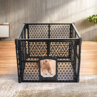PaWz Pet Playpen Folding Dog Plastic S Small-1942353087087906823