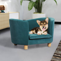 PaWz Pet Sofa Bed Dog Warm Soft Lounge Blue-1942353084076396551