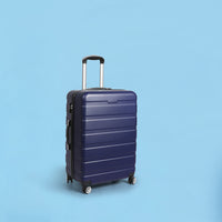 Slimbridge 20" Carry On Luggage Case Navy 20 inch