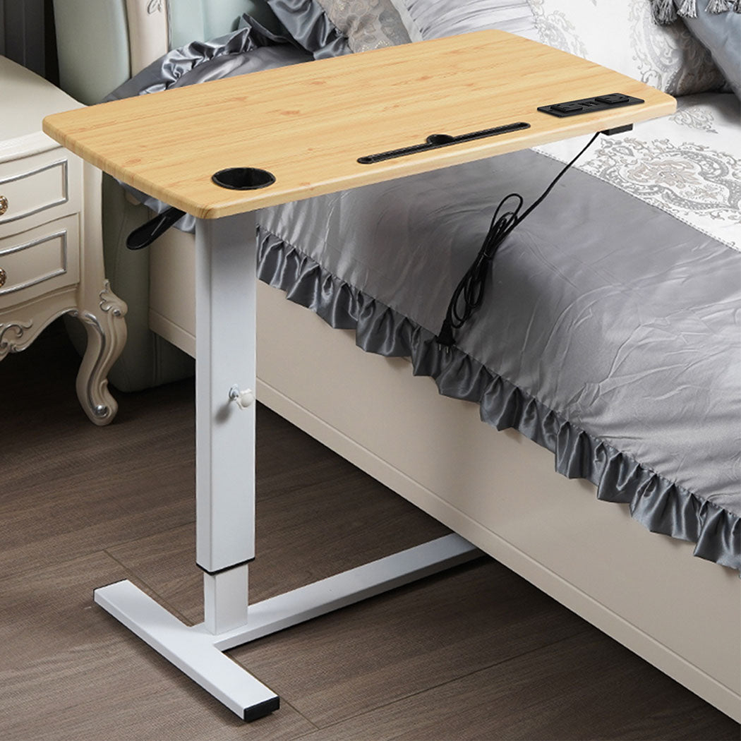 Levede Standing Desk Height Adjustable Oak