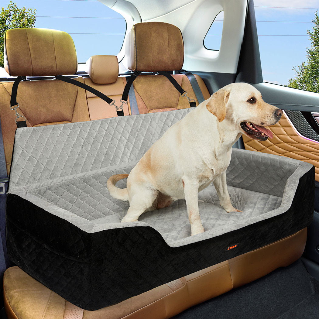 Pawz Dog Car Booster Seat Belt Pet Safe Protector Travel Bed-1942353703038226439