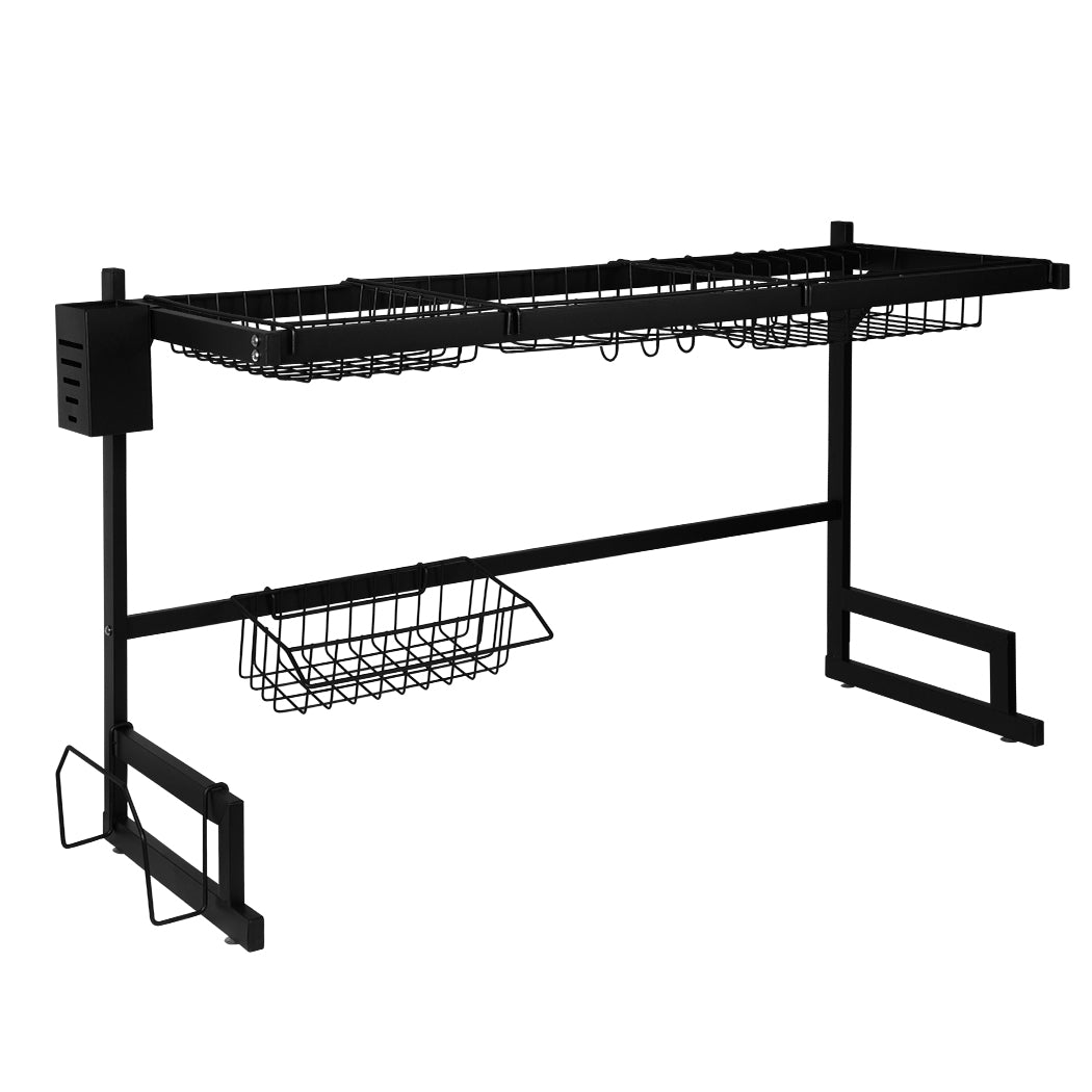 TOQUE Dish Drying Rack Over Sink Steel 85 CM