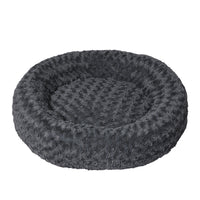 PaWz Calming Dog Bed Warm Soft Plush M Dark Grey Medium-1942352744815923200
