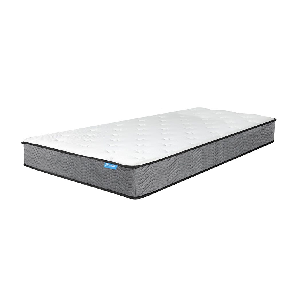 Dreamz Spring Mattress Pocket Bed Top Single