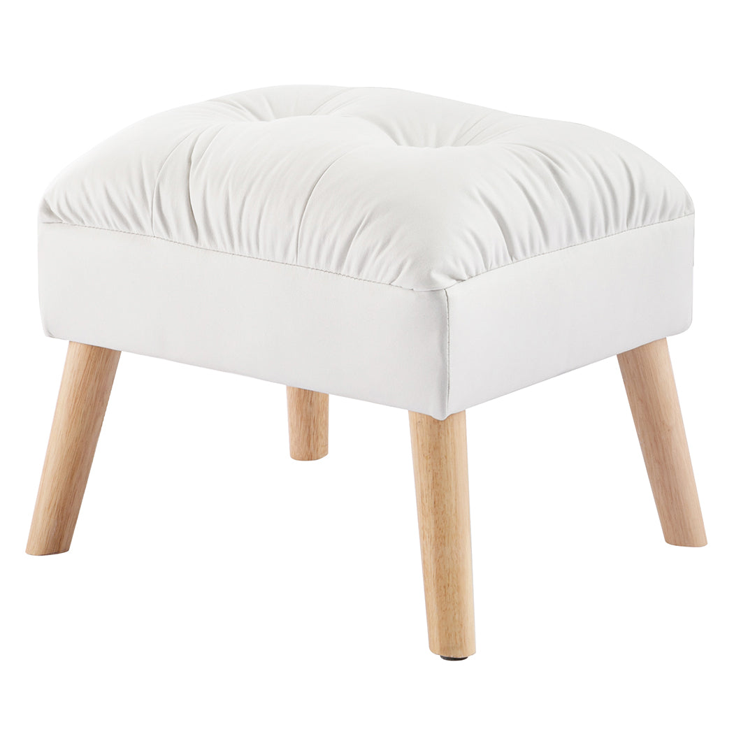 Levede Accent Ottoman Chair Footstool