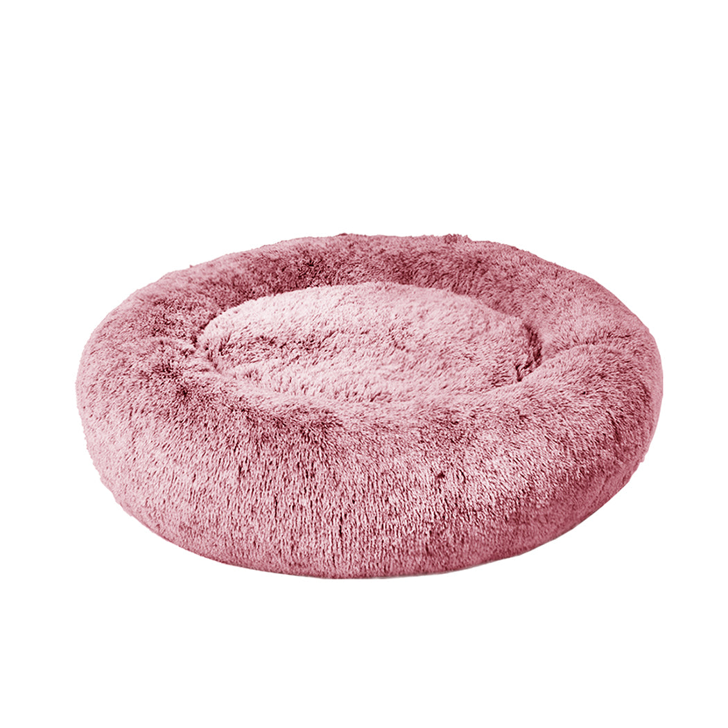 PaWz Pet Bed Memory Foam Dog Donut Pink Large-1942352766294953984