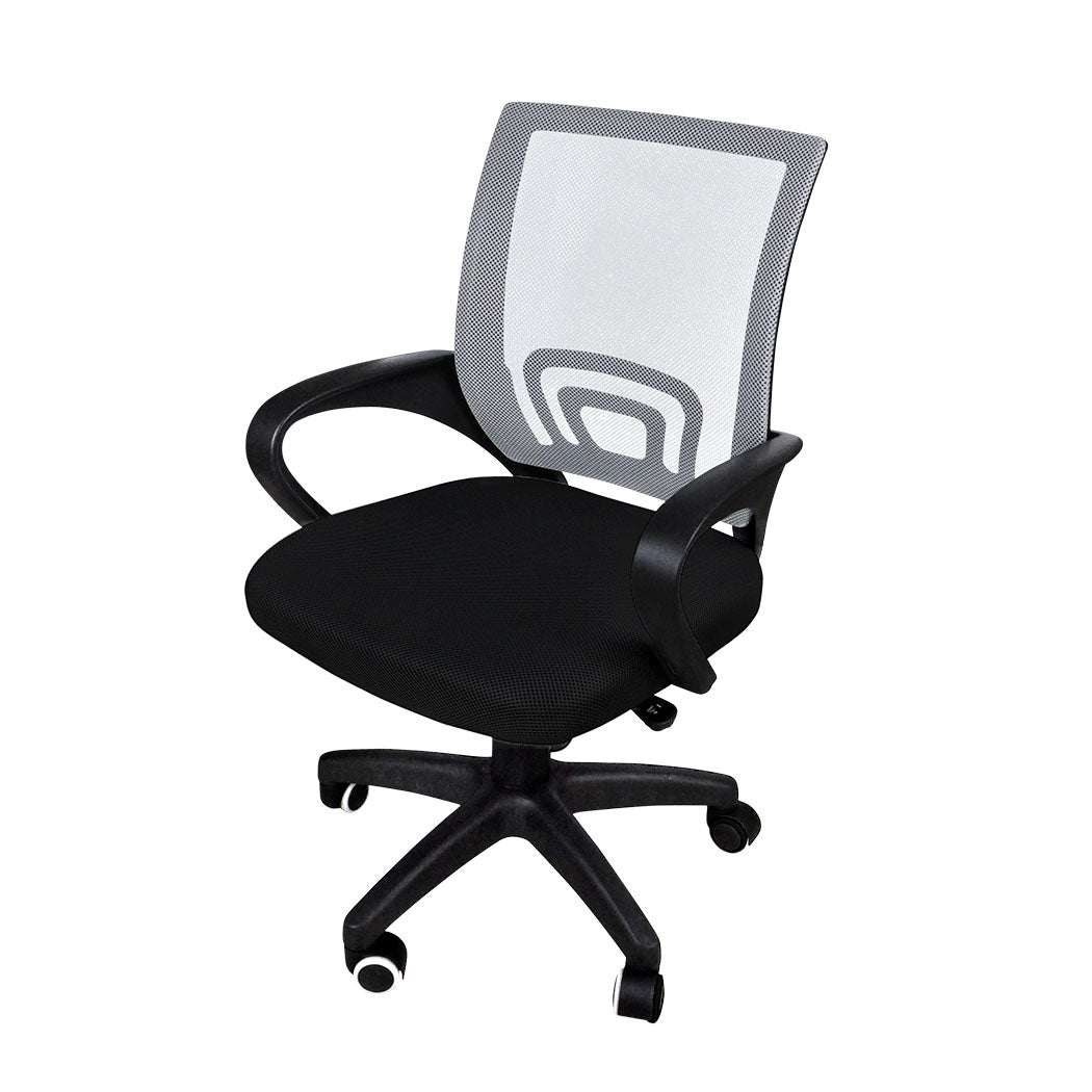 2x Levede Office Chair Gaming Computer Grey