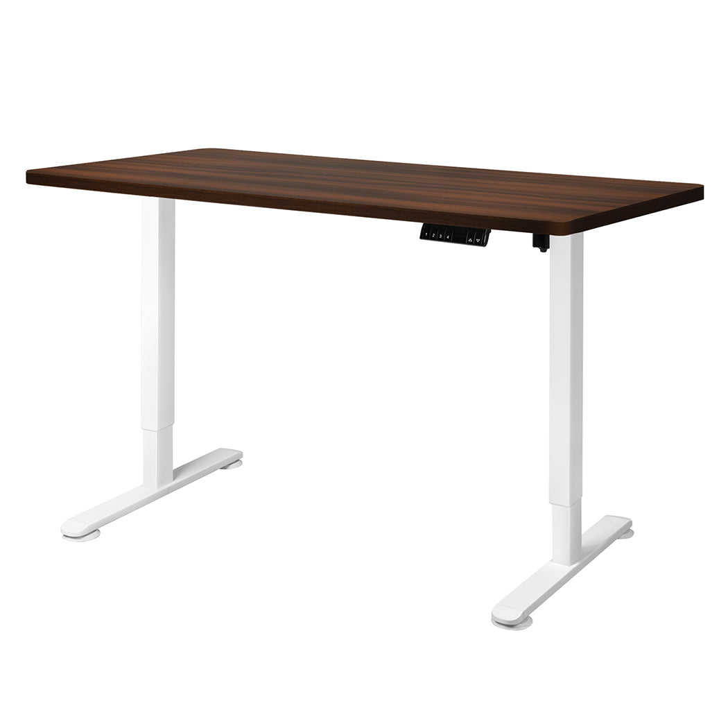 Levede Motorised Standing Desk Height 120cm Walnut 800x 1.5MM