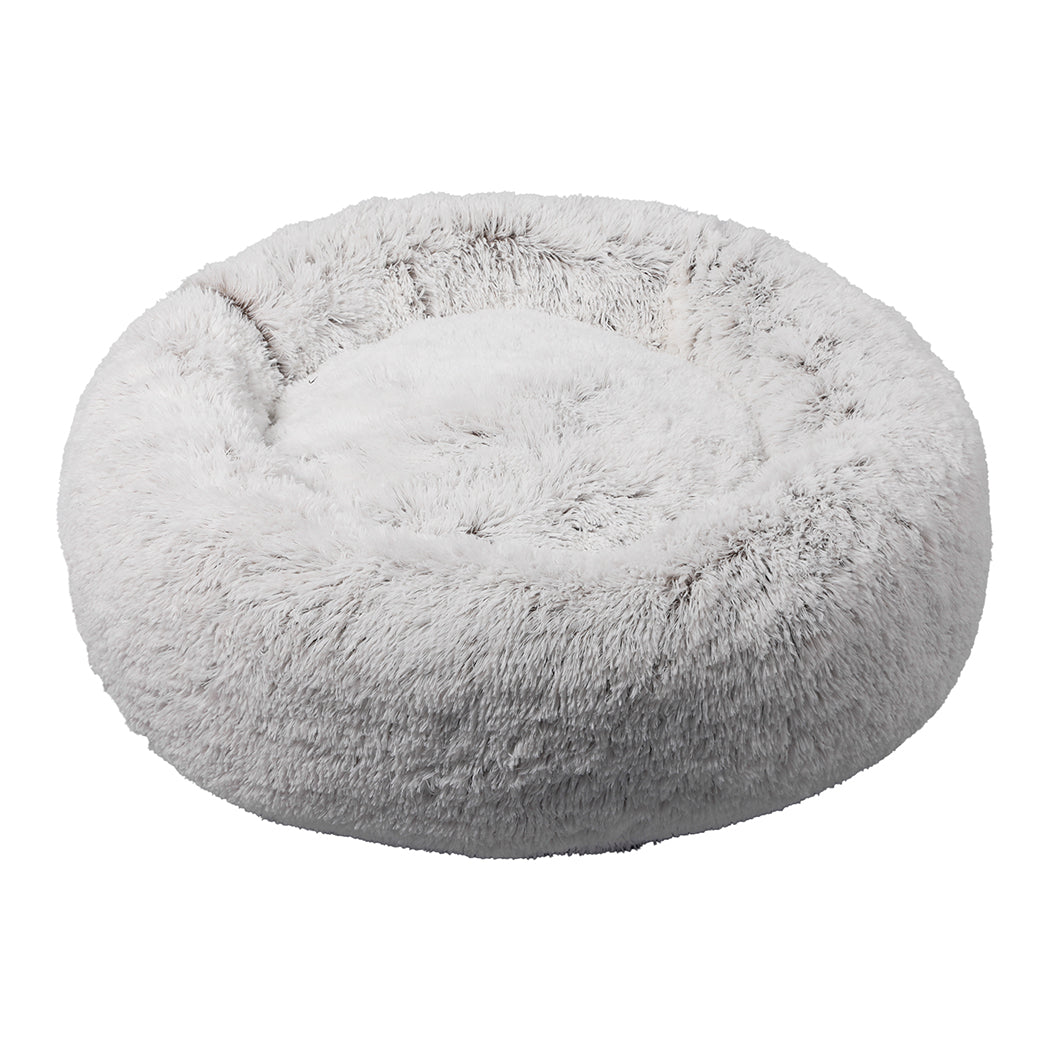 PaWz Pet Bed Cat Dog Donut Nest Calming M Coffee Medium-1942353070608486400