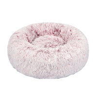 PaWz Pet Bed Cat Dog Donut Nest Calming L Pink Large-1942353069597659136