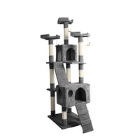 PaWz 184cm Cat Trees Scratching Post Grey-1942353258853044224