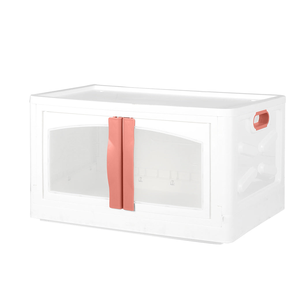 Plastic Storage Containers Stackable Red