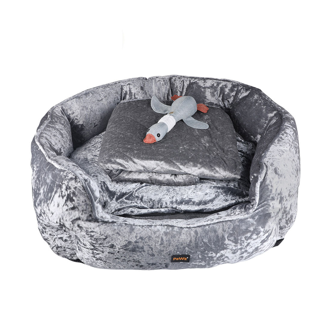PaWz Pet Bed Set Dog Cat Quilted Blanket-1942353633144344576