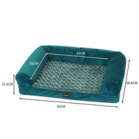 PaWz Pet Bed Sofa Dog Bedding Soft Warm L Blue Large-1942353066829418498