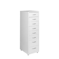 Levede Office Cabinet 8 Drawer Drawers White