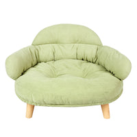 Pawz Elevated Pet Dog Cat Sofa Bed Couch L Size Green-1942353691378061312