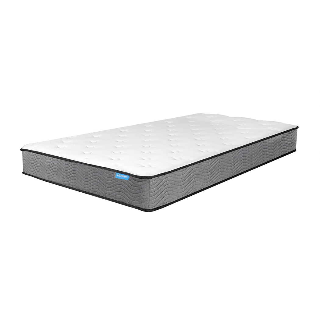 Dreamz Spring Mattress Pocket Bed Top King Single