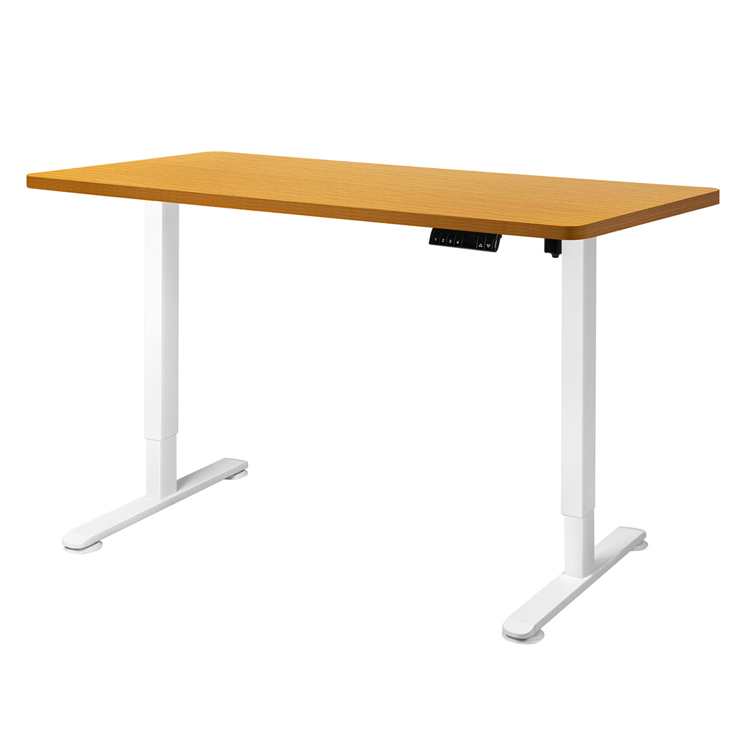 Levede Motorised Standing Desk Height 120cm Natural 800x 1.5MM