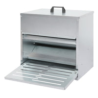 PaWz 10KG Auto Chicken Feeder Dispenser Galvanised Steel-1942353692590215168