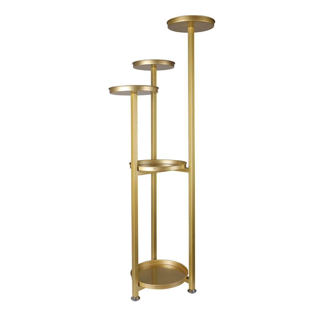 Levede Plant Stand Outdoor Indoor Flower Gold Large