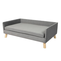 PaWz Pet Sofa Bed Dog Warm Soft Lounge Grey-1942352745503789056