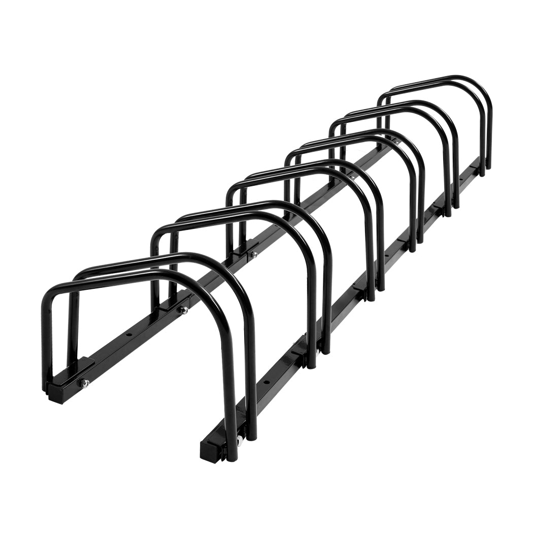 6 Bikes Stand Bicycle Bike Rack Floor