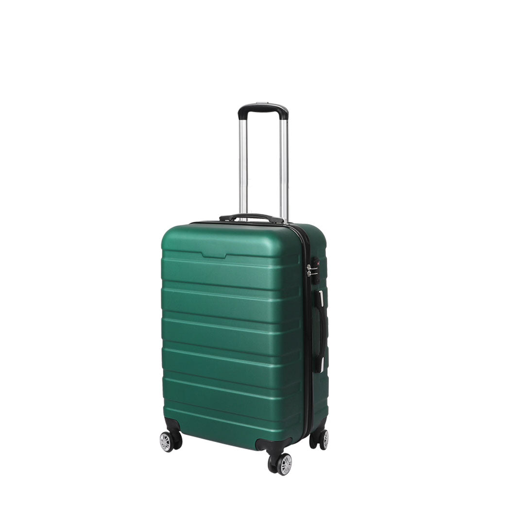 Slimbridge 24" Luggage Case Suitcase Green 24 inch