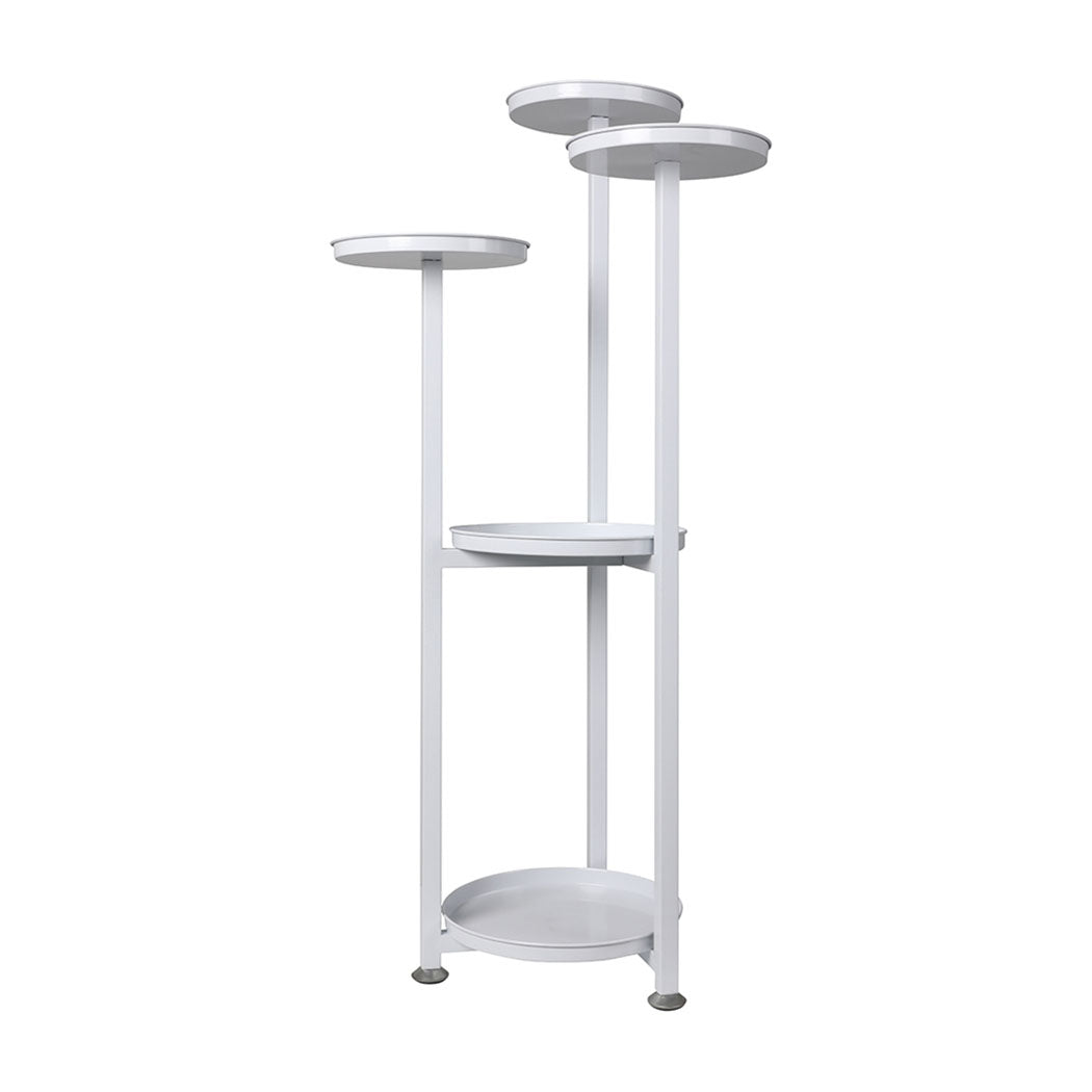 Levede Plant Stand Outdoor Indoor Flower White Medium