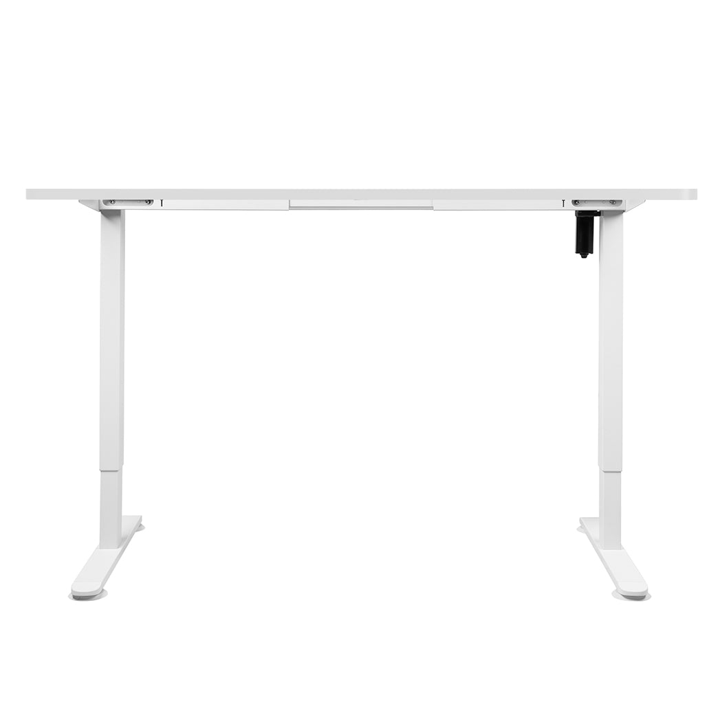 Levede Motorised Standing Desk Adjustable 140cm White 1000x 1MM