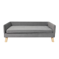 PaWz Pet Sofa Bed Dog Warm Soft Lounge Grey-1942352745503789057