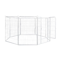 PaWz 8 Panel 32'' Pet Dog Playpen Puppy White 2.5kg Mackerel & Lamb