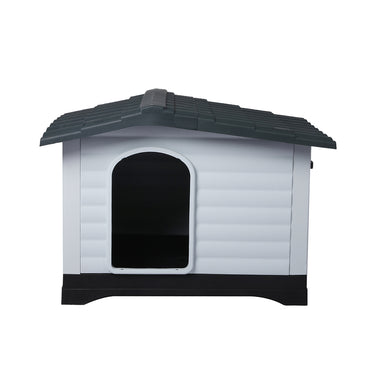 PaWz Dog Kennel Outdoor Indoor Plastic XL Grey-1942353083107512321