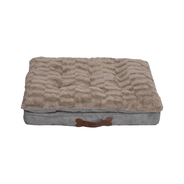 PaWz Dog Calming Bed Pet Cat Removable M Khaki Medium-1942353078896431105