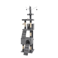 PaWz Cat Tree Scratching Post Scratcher Grey-1942353259192782849