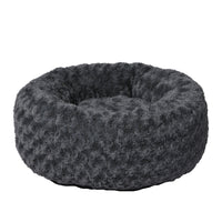 PaWz Calming Dog Bed Warm Soft Plush S Dark Grey Small-1942352744987889665