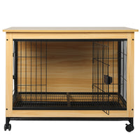 PaWz Wooden Wire Dog Kennel Side End XL X-Large