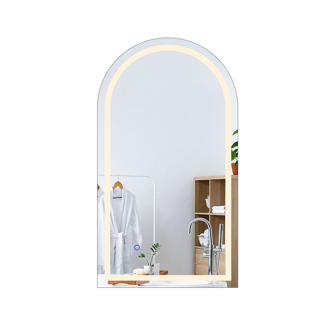 EMITTO Arch Wall Mirror LED Lighted 60*100cm 60x100