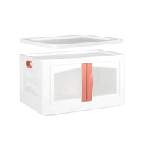 Plastic Storage Containers Stackable Red