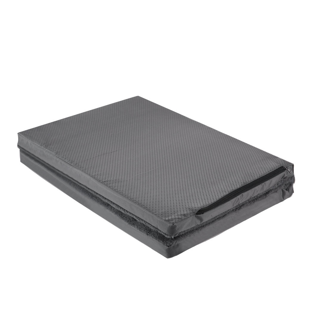 PaWz Pet Bed Foldable Dog Puppy Beds Grey Large-1942353251991162881