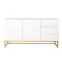 Levede Buffet Sideboard Storage Cabinet White